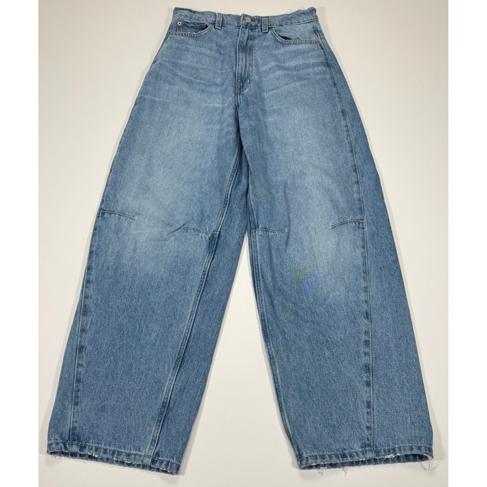 BDG‎ Urban Outfitters Women's 28x29 Light Wash Extreme Baggy Wide Leg Jeans